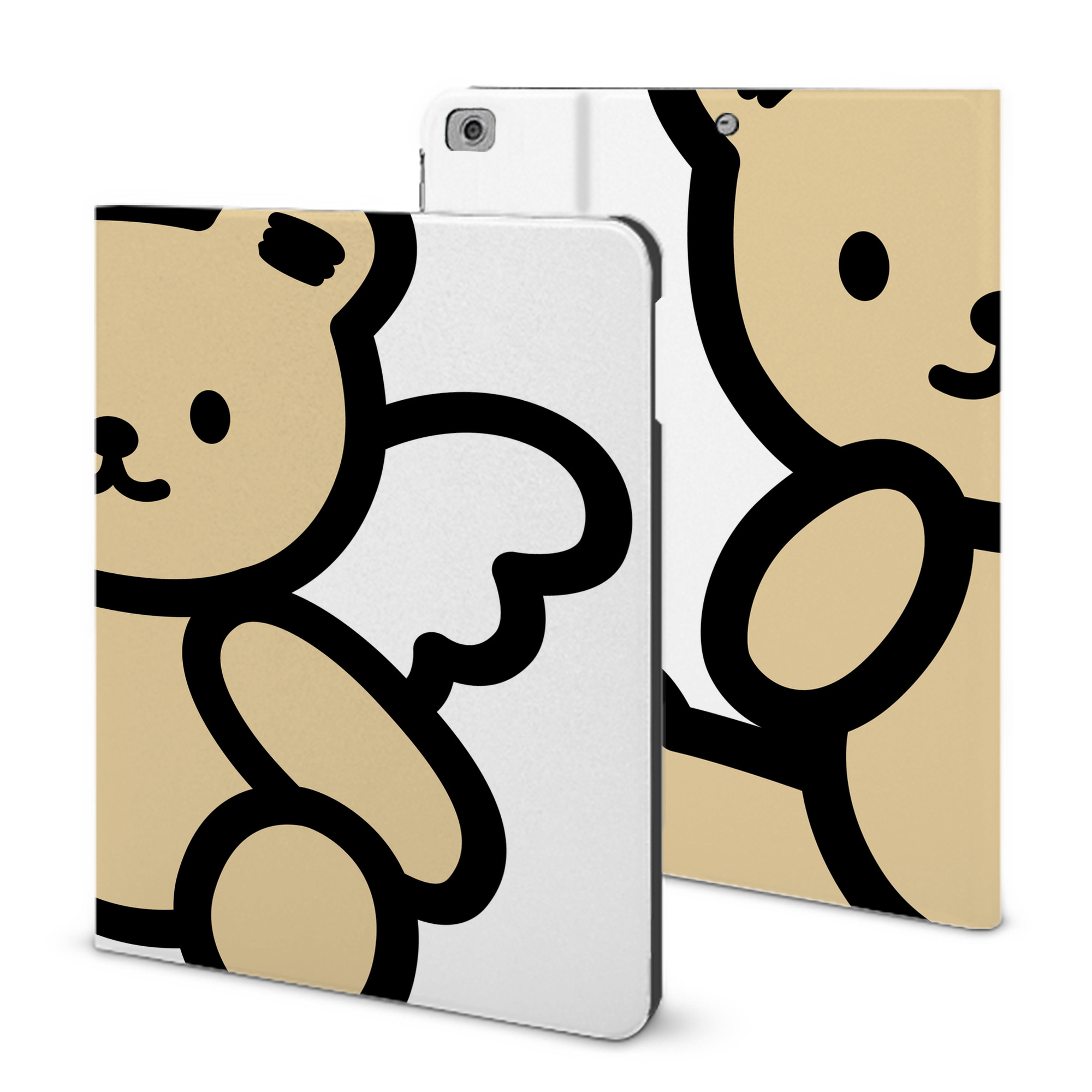 （画像用） Hello Kitty ハローキティ IPad ケース ブック型 PUレザー TPU 耐衝撃 軽量 薄型 ペン収納なし 全面保護 IPad 各モデル対応